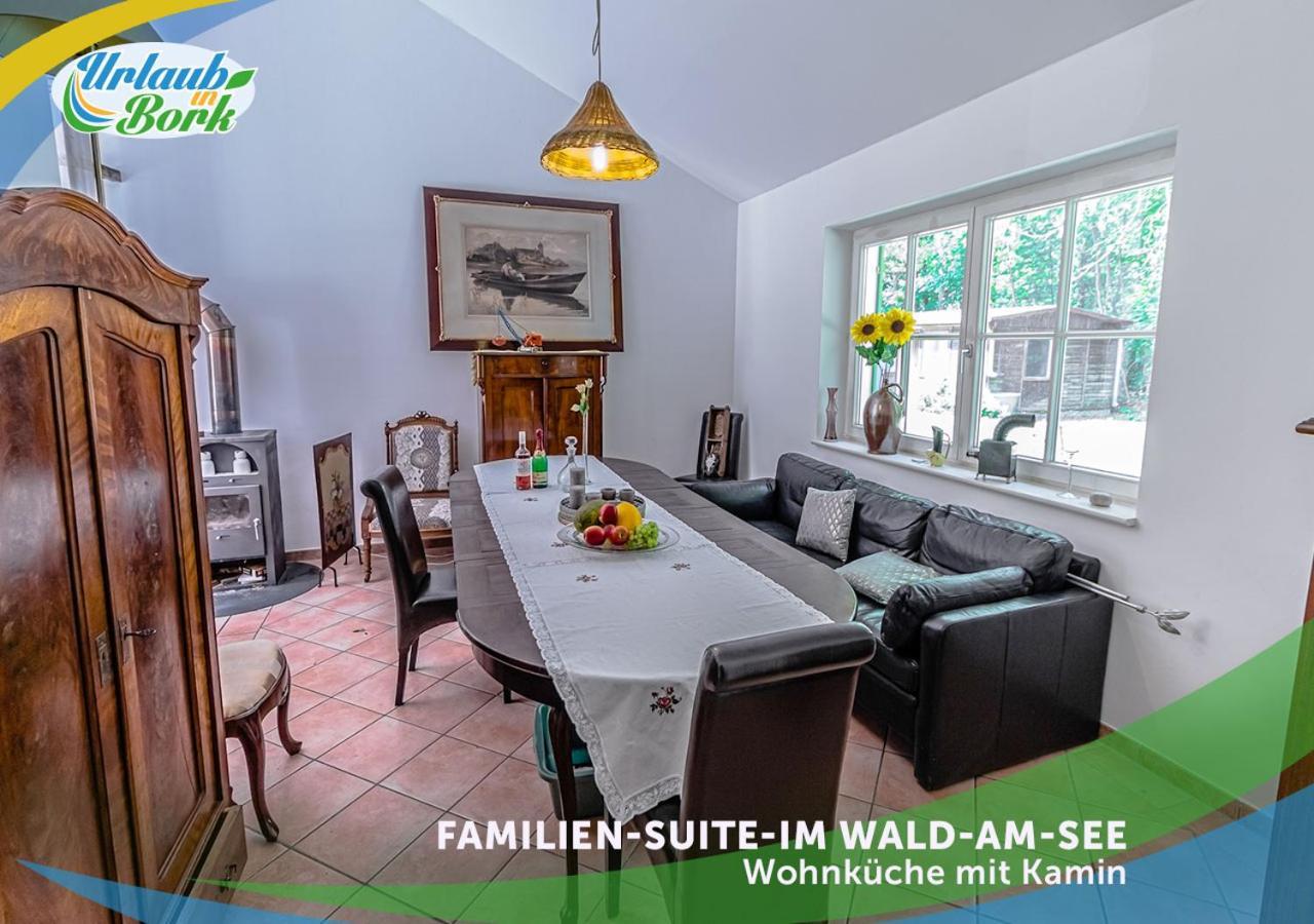 Familien-Suite-Im-Wald-Am-See Bork المظهر الخارجي الصورة