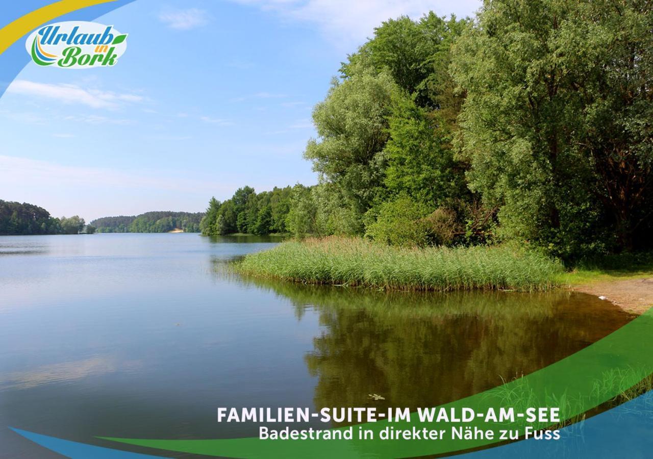 Familien-Suite-Im-Wald-Am-See Bork المظهر الخارجي الصورة